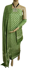 Soft silk hand block print suit PTS