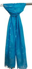 Cotton linen buta dupatta SILK ZONE