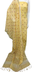 Cotton linen embroidery suit SILK ZONE