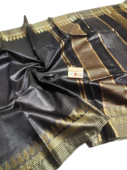 Pure Silk Linen Saree