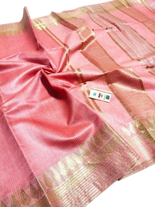 Pure Silk Linen Saree