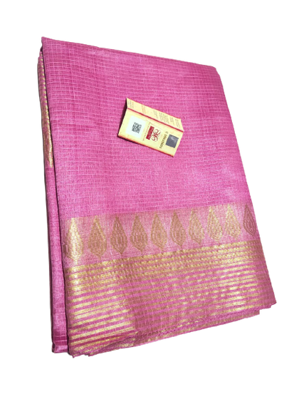 Pure Silk Linen Saree