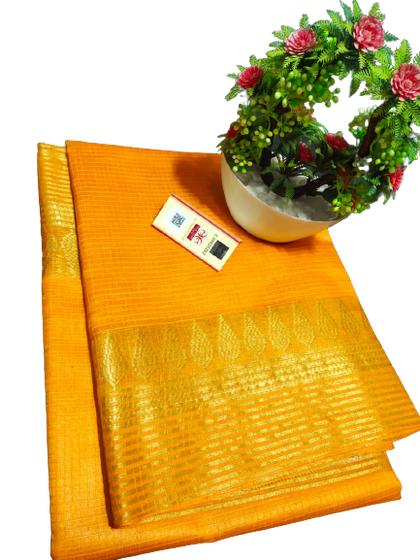 Pure Silk Linen Saree