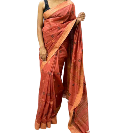 Pure kela resham silk saree
