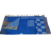 TUSSAR SILK PRINT SAREE