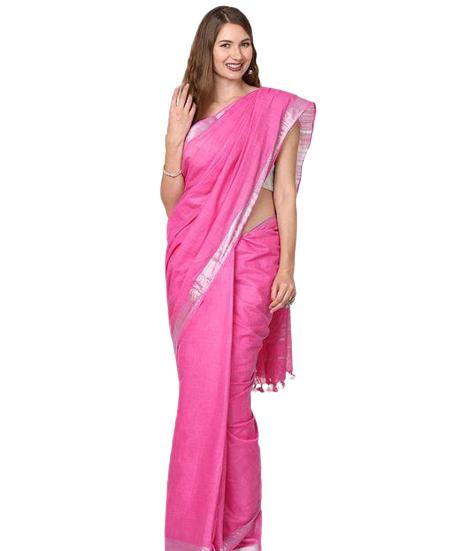 Semi linen soft saree SILK ZON