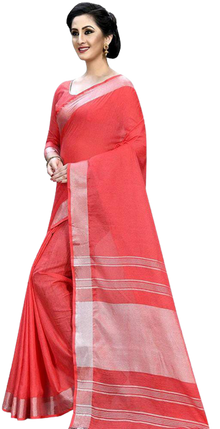 Semi linen soft saree