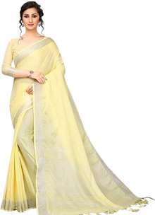 Semi linen soft saree