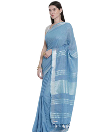 Semi linen soft saree