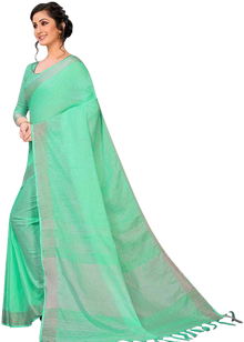 Semi linen soft saree