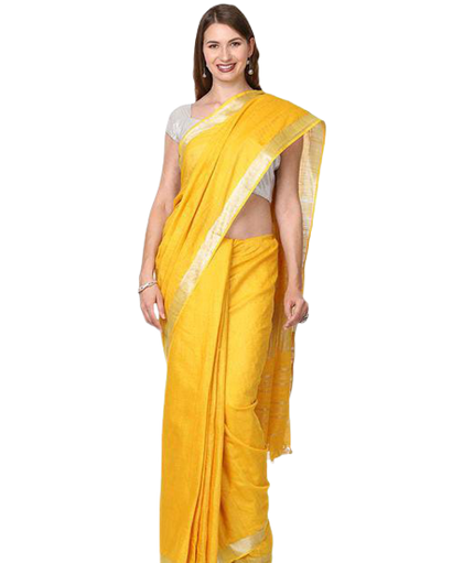 Semi linen soft saree