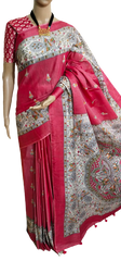 Katan silk madhubani print saree Silk ZONE