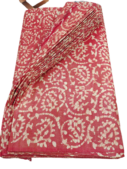 Cotton Dupion Batik Fabric