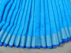 Cotton slub saree width blouse INDIA SILK P.W.C.S. LTD