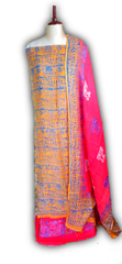 Linen Print Suit SILK ZONE