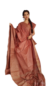 Soft Silk jacquard border saree SILKMA