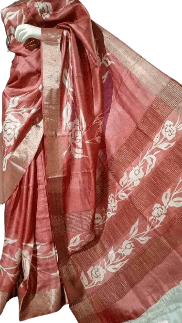 Tussar silk saree SILK ZONE