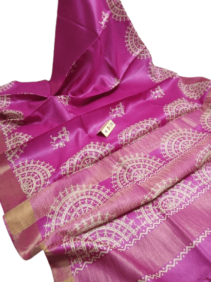 Tussar silk saree SILK ZONE