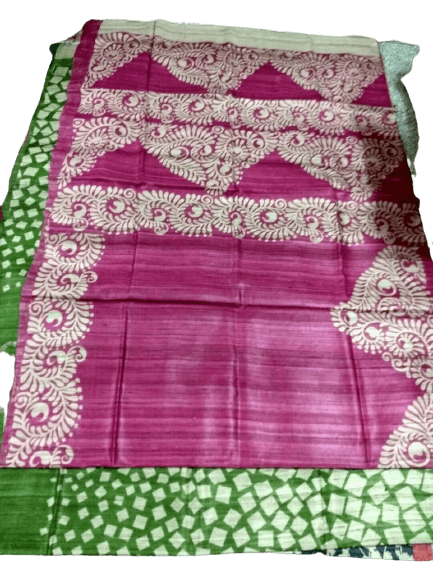 Tussar silk saree SILK ZONE
