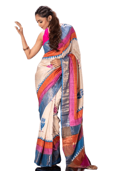 Tussar silk saree SILK ZONE