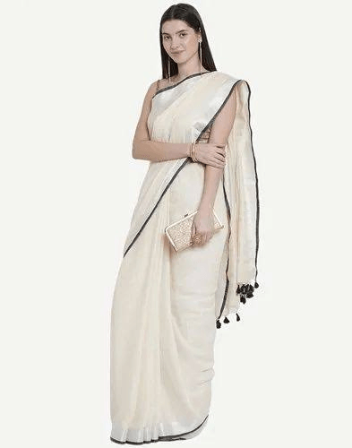 KHADI LINEN SAREE