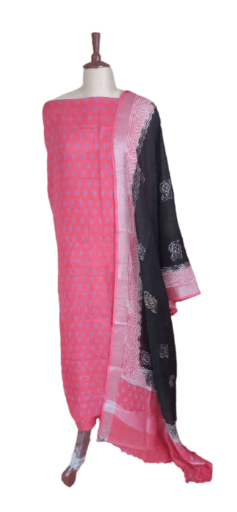 LINEN PRINT SUIT