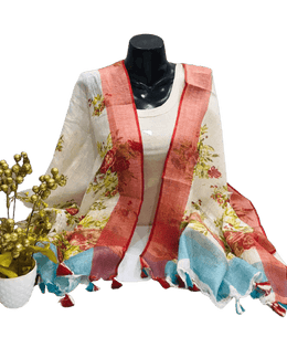 LINEN DIGITAL PRINT DUPATTA