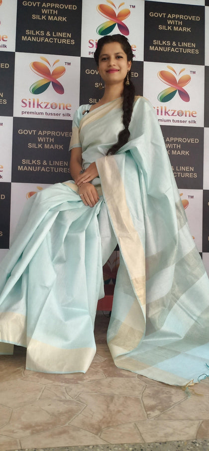 ORGANZA MUNGA SILK SAREE