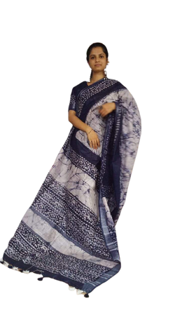 BAGRU PRINTED SAREE