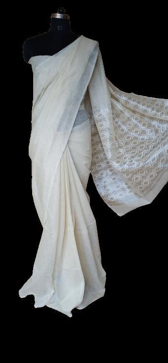 TUSSAR JAMDANI SAREE