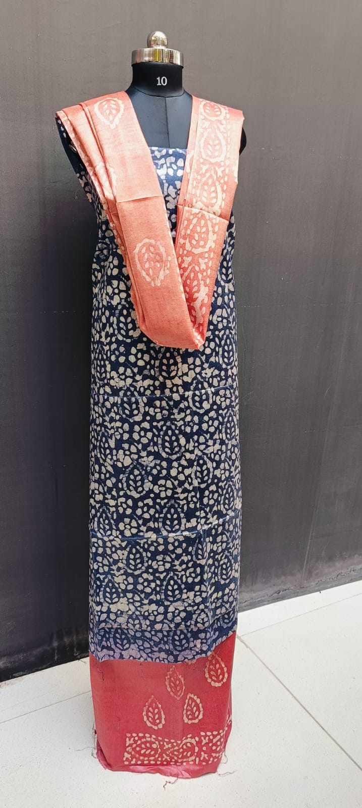 Batik print suit