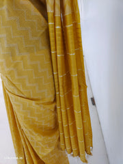 Soft silk hand weaving saree