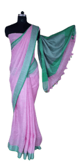 Linen saree silkzon.in