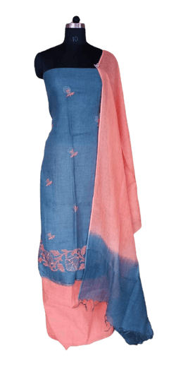 Linen Embroidery Suit