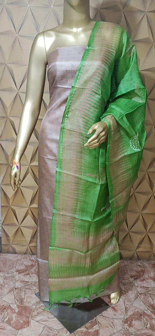 Tussar silk dupatta silkzon.in