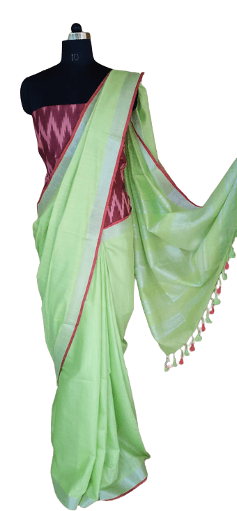 Khadi cotton saree