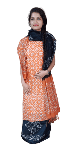 Linen Print Suit