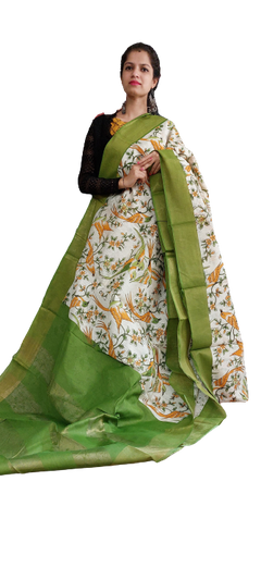 Organza Matka Silk Saree