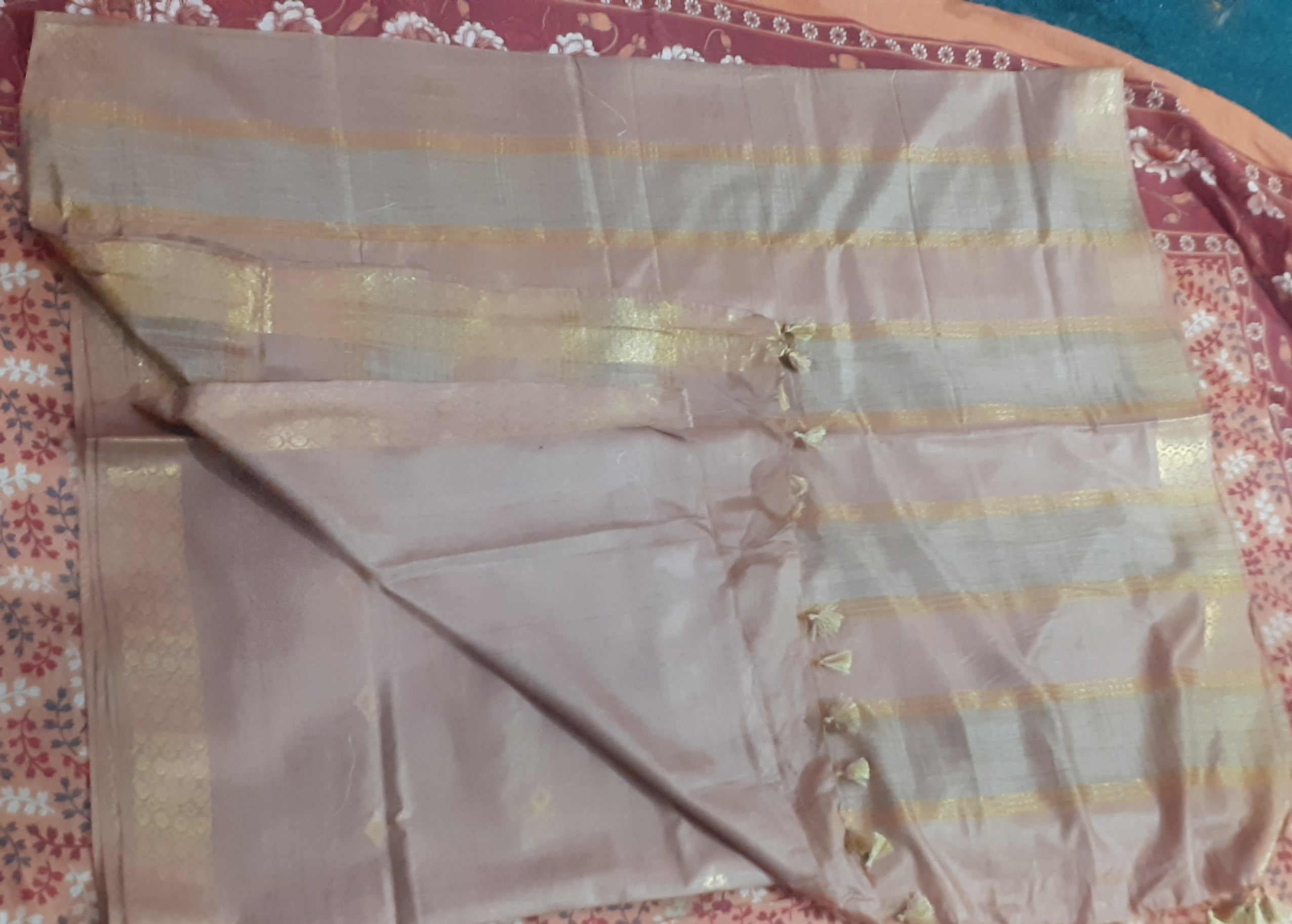 Soft silk buta saree