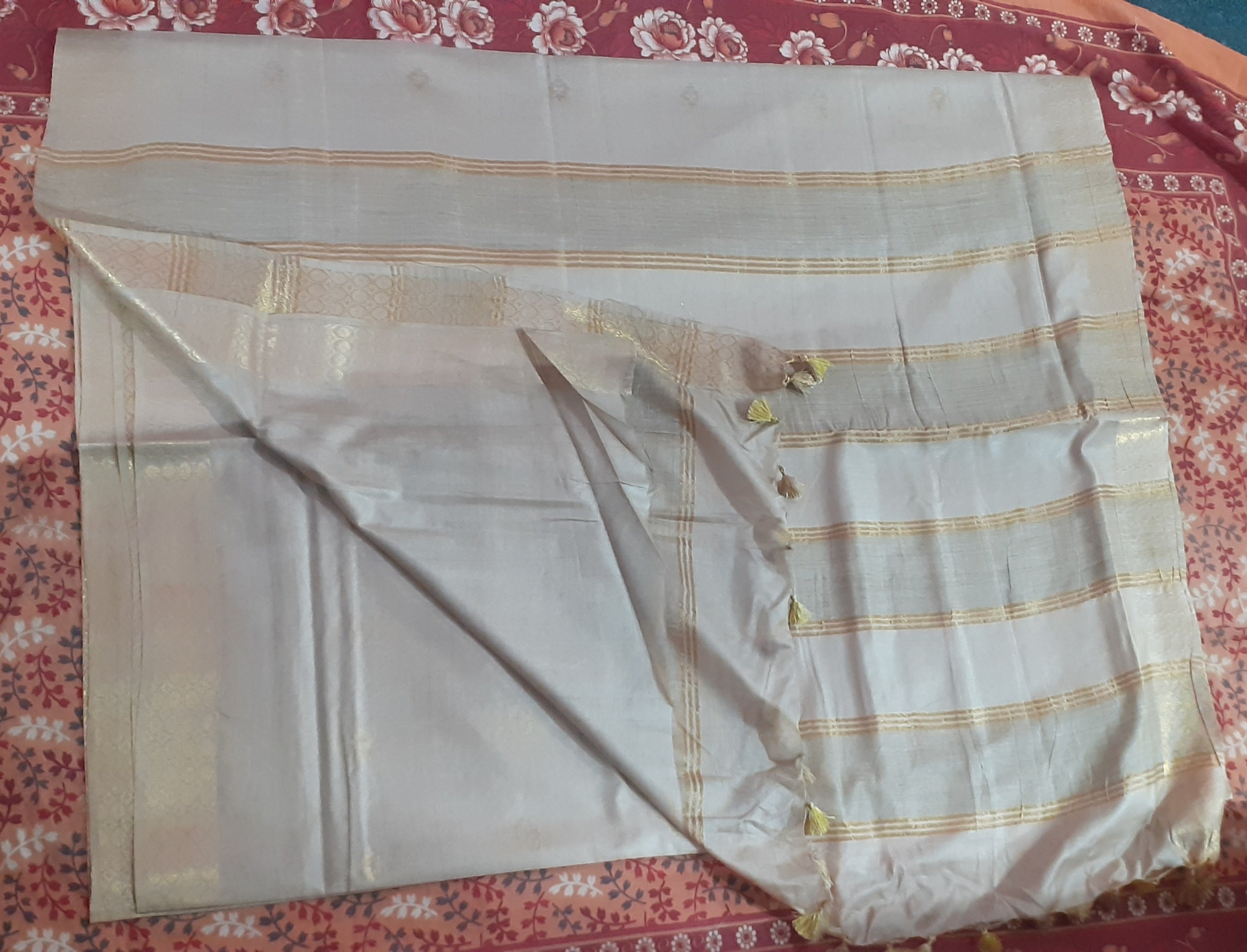Soft silk buta saree