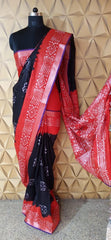 Batik print saree SILK ZONE