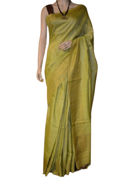 Tussar Munga Silk Saree silkzon.in