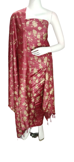 Soft silk suit