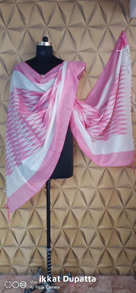 cotton ikkat dupatta silkzon.in