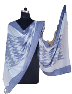 cotton ikkat dupatta