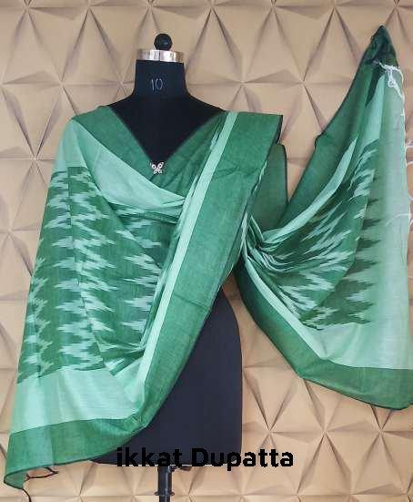 cotton ikkat dupatta silkzon.in