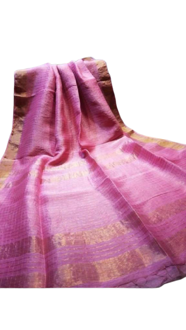 Linen saree