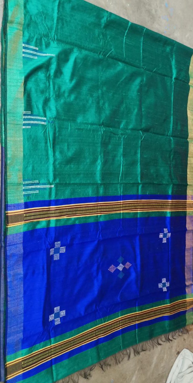Tussar dupion silk saree SILK ZONE