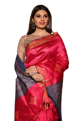 Tussar dupion silk Saree SILK ZONE