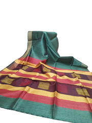 Tussar dupion silk saree SILK ZONE